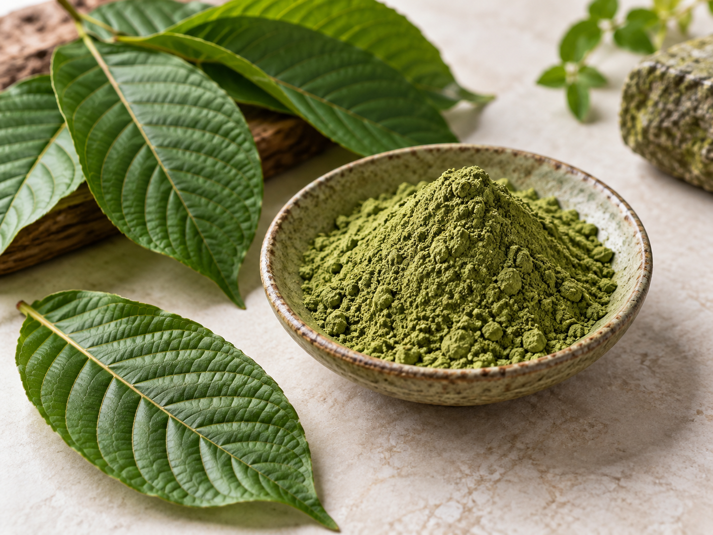 Premium Green Maeng Da kratom powder